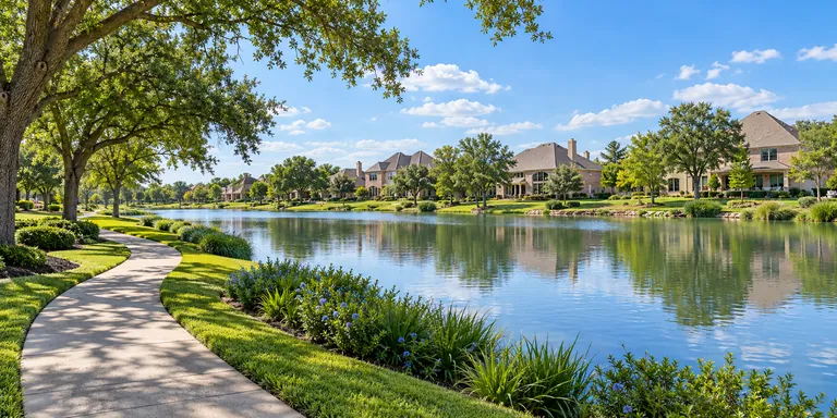 Illustrative view inspired by Cinco Ranch, TX, US